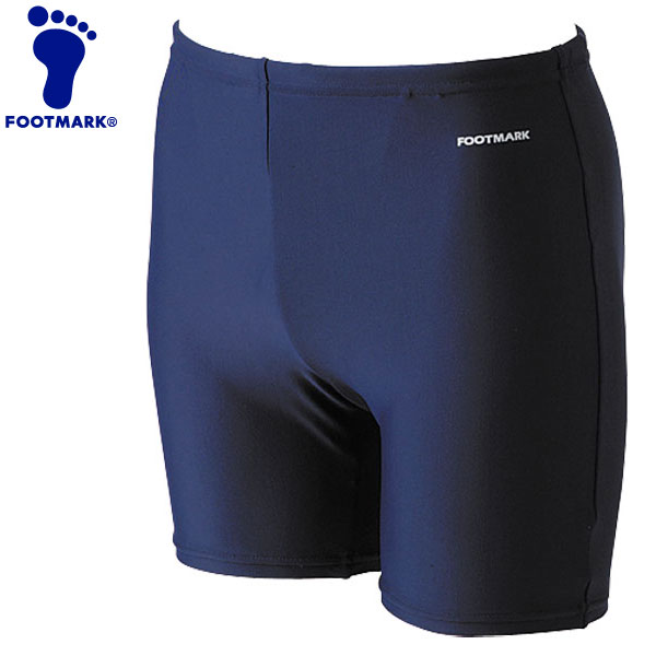 【ブラックフライデー限定店内ポイント最大20倍(11/27 1:59迄】 メール便送料無料 フットマーク 水泳 2WAY ミドルトランクス 120・130cm ...