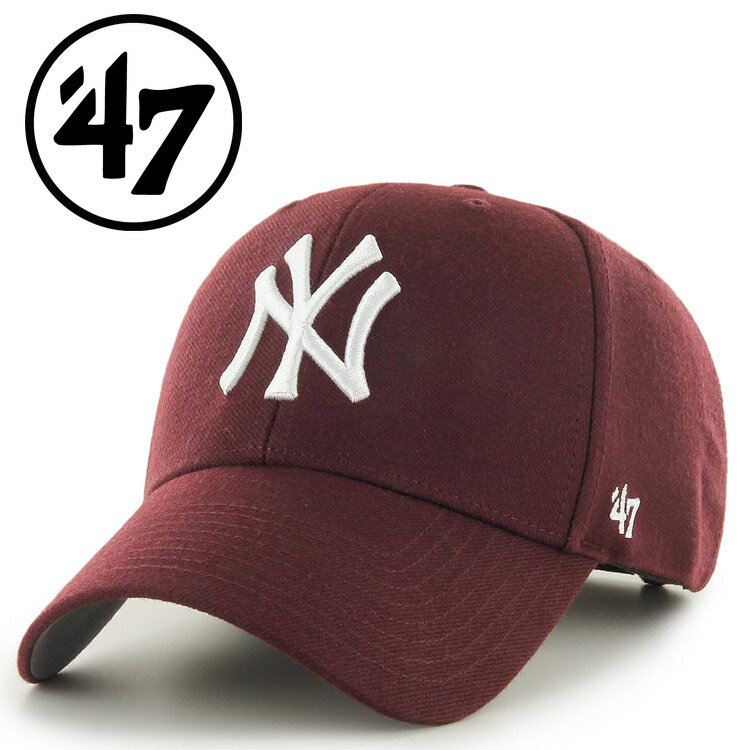 Rakuten - 【お買い物マラソン限定店内ポイント最大20倍(2026/4/14 20:00〜)】 お買い得スペシャルプライス 47 フォーティーセブン 47 MVP YANKEES DK MAROON 14751287