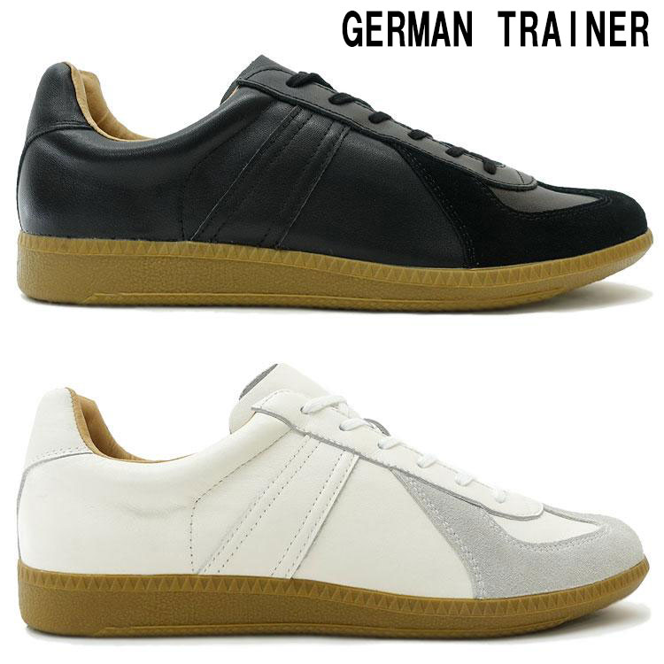 樂天商城 - 【3日間限定店内ポイント最大20倍(4/18 00:00〜4/20 23:59迄)】GERMAN TRAINER ジャーマントレーナー LEATHER TYPE 42700 メンズ レディース シューズ
