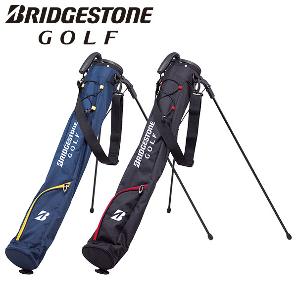 BRIDGESTONE GOLF CCG220■ポリエステル■クラブ5〜6本収納可■全2色：BK(黒)、NA(紺)■中国製※ファスナーポケット、タオルホルダー付※フードは付いておりません。【メーカー取り寄せ商品】在庫の有無・納期は改めてご連絡させていただきます。取り寄せの為、ご購入いただけましても、欠品・完売の場合もございます。