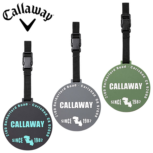 Callaway Name Plate 23 JM■カラー：ブラック(5923298)、グレー(5923299)、カーキ(5923300)■素材：PVC■原産国：Made in China【メーカー取り寄せ商品】在庫の有無・納期は改めてご連...