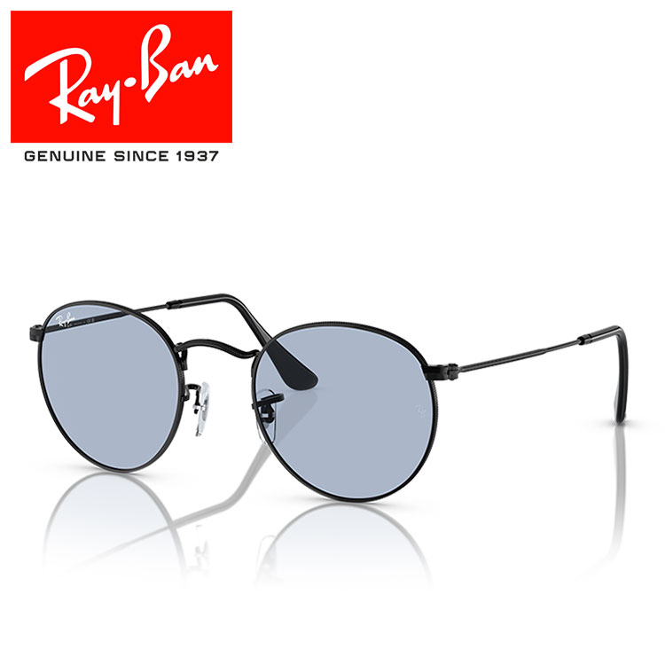 レイバン サングラス ラウンド メタル ウォッシュド レンズ Ray-Ban RB3447 002/64 50 国内正規品