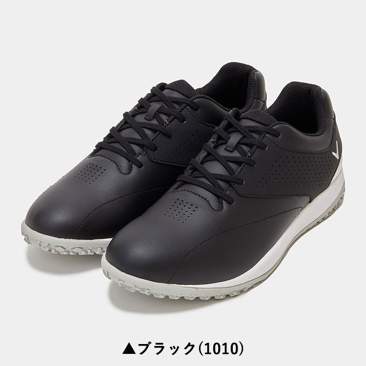 【年末年始限定店内ポイント最大20倍(1/5 23:59迄)】 キャロウェイ ゴルフ ニトロ エース メンズ ゴルフシューズ C23986111 シューレース スパイクレス