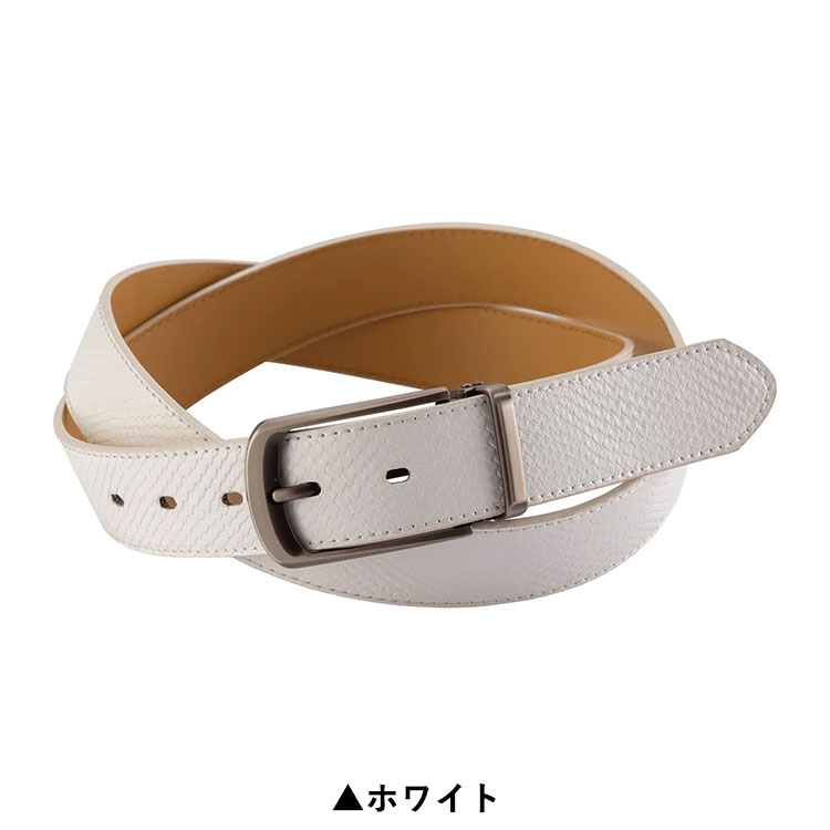 【お買い物マラソン限定店内ポイント最大20倍(2026/2/19 20:00〜)】 キャスコ ゴルフ ヘビ柄ベルト メンズ KBT-2339B