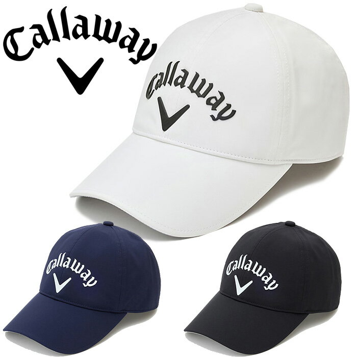 【お買い物マラソン限定店内ポイント最大20倍(10/14 20:00〜10/17 9:59迄)】 キャロウェイ W/PROOF CAP 24 JM ゴルフキャップ メンズ 2024春夏 C24990109