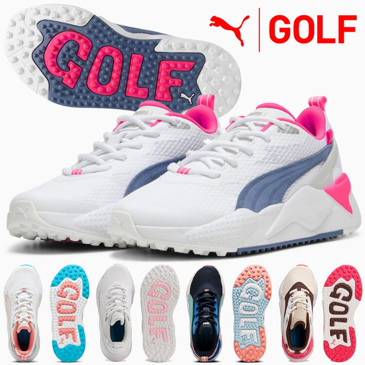 【ブラックフライデー限定店内ポイント最大20倍(11/27 1:59迄】 プーマ ゴルフ GS-X EFEKT エフェクト スパイクレスシューズ レディース ゴ...