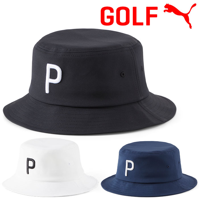 【お買い物マラソン限定店内ポイント最大20倍(10/14 20:00〜10/17 9:59迄)】 プーマ ゴルフ P バケットハット 2024モデル 024732