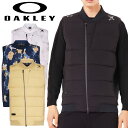 オークリー ゴルフ SKULL DIAGONAL DOWN VEST ダウンベスト メンズ 2024秋冬 ゴルフウェア FOA406968