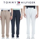 トミーヒルフィガーゴルフ 遮熱 テーパードパンツ メンズ 2025春夏 ゴルフウェア THMA534(4)