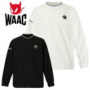 WAAC ワック ストレッチタフタバックロゴプルオーバー メンズ 2025春夏 ゴルフウェア 072252013