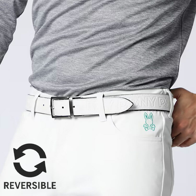 【いちばの日限定店内ポイント最大20倍(2/18 00:00〜23:59迄)】 サイコバニーゴルフ PSYBNY リバーシブルベルト GF740 2026春夏