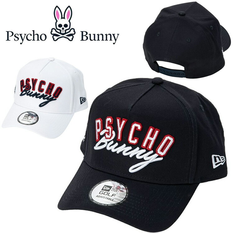 サイコバニーゴルフ NEW ERAコラボ 9FORTY A-Frame キャップ PBMG603F 2026春夏 日本正規品