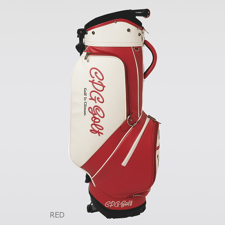 CPG GOLF バイカラー キャディバッグ 9.0型 2025秋冬 4519-25201