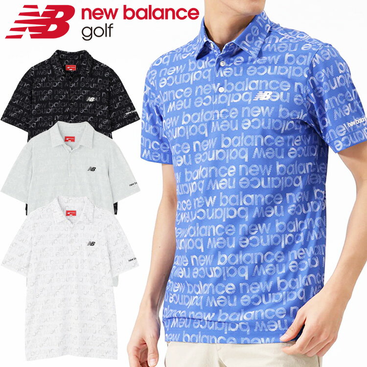 樂天商城 - 【3日間限定店内ポイント最大20倍(4/18 00:00〜4/20 23:59迄)】ニューバランスゴルフ 半袖ポロシャツ メンズ 2026春夏 012-6168007