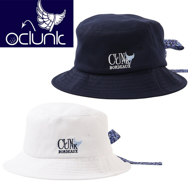 【お買い物マラソン限定店内ポイント最大20倍(2026/4/14 20:00〜)】 クランク ゴルフ 接触冷感リボンハット レディース CL5TWB04