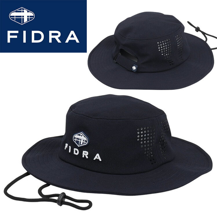 FIDRA - 【3日間限定店内ポイント最大20倍(4/18 00:00〜4/20 23:59迄)】フィドラ ゴルフ パンチングハット メンズ FD5TVB03