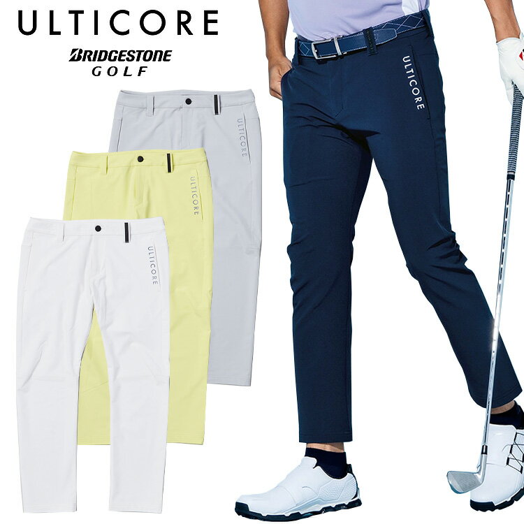BRIDGESTONE - 【お買い物マラソン限定店内ポイント最大20倍(2026/4/27 9:59迄)】 ブリヂストンゴルフ 4Dimotion Wrap ULTICORE 9分丈パンツ メンズ 2026春夏 ゴルフウェア IBM02K