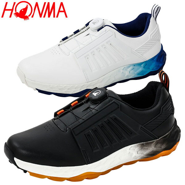 【ブラックフライデー限定店内ポイント最大20倍(11/27 1:59迄】 ホンマ ゴルフ ゴルフシューズ メンズ SR12501 スパイクレス 日本仕様 202...