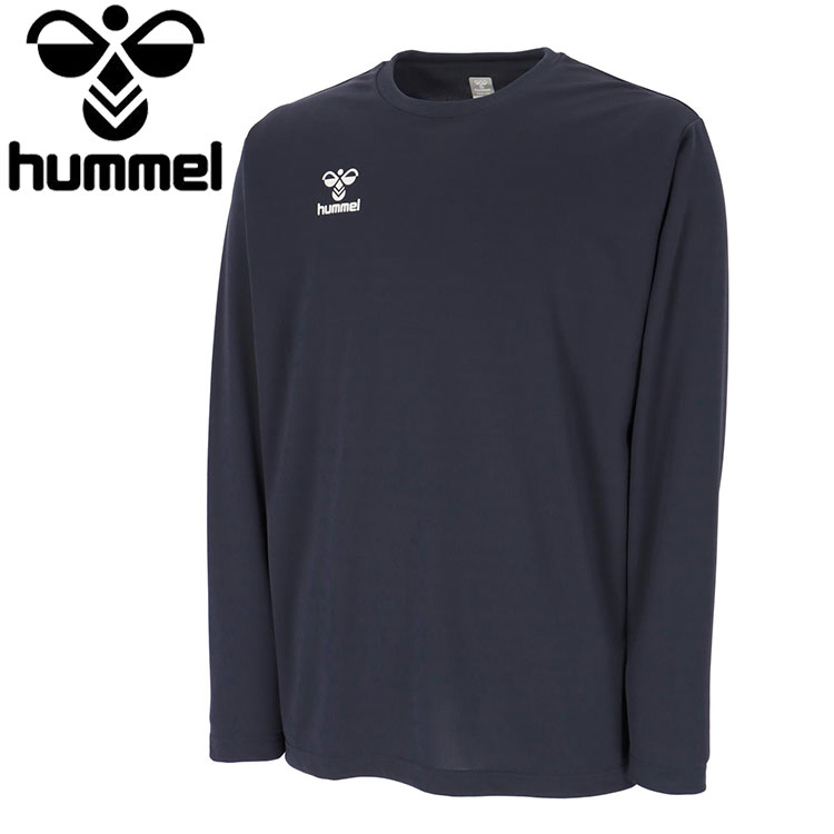 【ブラックフライデー限定店内ポイント最大20倍(11/27 1:59迄】 お買い得スペシャルプライス ヒュンメル hummel ワンポイントロングスリーブシャツ...