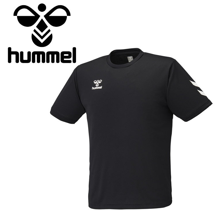 樂天商城 - メール便送料無料 ヒュンメル hummel ワンポイントTシャツ HAY2147-90 メンズ レディース
