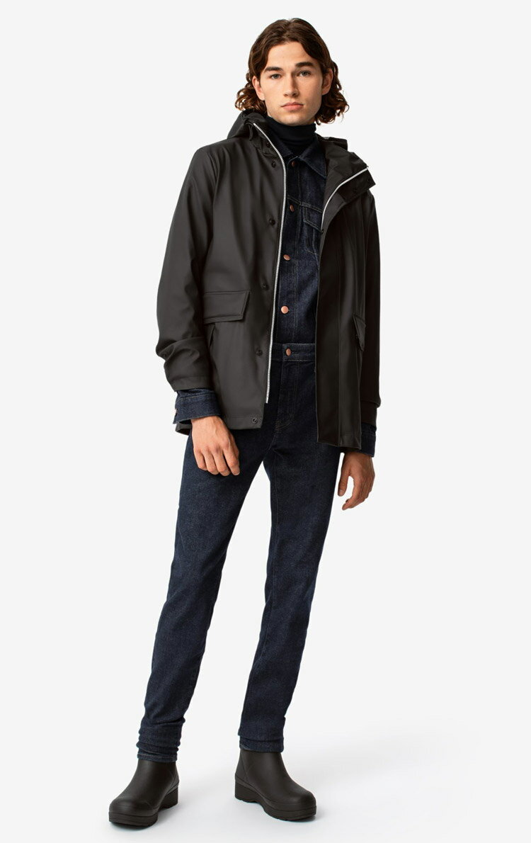 【お買い物マラソン限定店内ポイント最大20倍(5/16 1:59迄)】 ハンター HUNTER メンズ ライトウェイト ウォータープルーフ レイン ジャケット MRO1401WAP-HUB