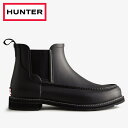 期間限定お買い得プライス ハンター HUNTER メンズ リファインド モック トゥ チェルシー ブーツ MFS9039RMA-BLB