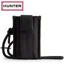 クリアランスセール 【返品不可】 メール便送料無料 ハンター リファインド スティッチ キャンバス フォンポーチ UBX3712CAA-BLK