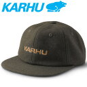 【GW期間限定店内ポイント最大20倍 5/7 9:59迄】 お買い得スペシャルプライス カルフ Karhu Logo Cap KA0149003 メンズ レディ...