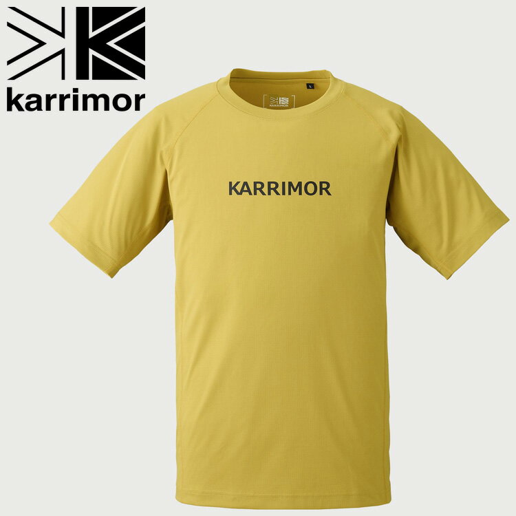 【期間限定ポイント最大20倍(2026/3/27 23:59迄)】 メール便送料無料 カリマー karrimor fast-dry S/S T 101571-0570 メンズ レディース