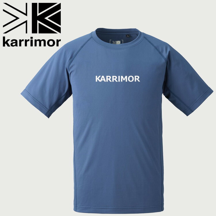 【期間限定ポイント最大20倍(2026/3/27 23:59迄)】 メール便送料無料 カリマー karrimor fast-dry S/S T 101571-4360 メンズ レディース