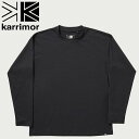 【期間限定ポイント最大20倍(2025/11/6 11:59迄)】 メール便送料無料 カリマー karrimor comfort L/S T 101578-90...