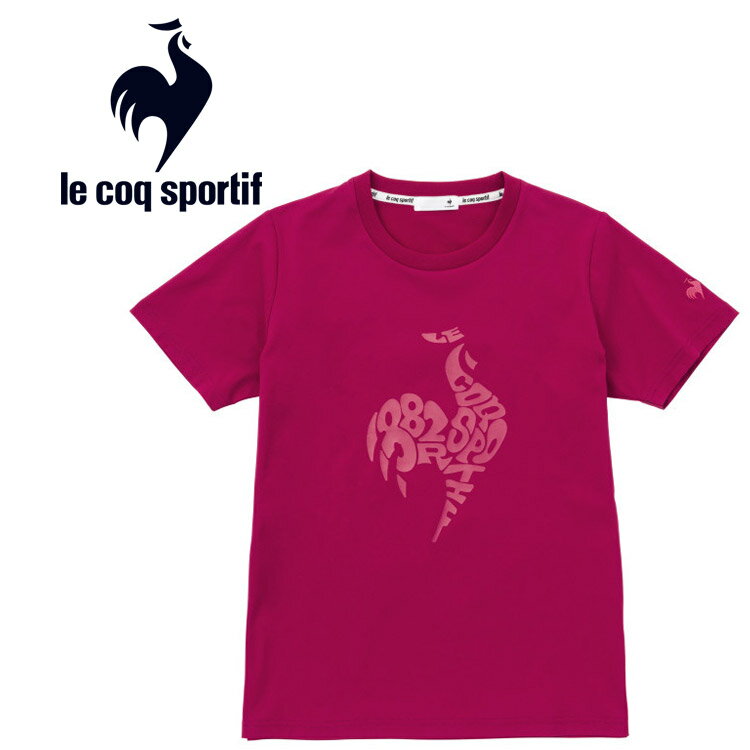 お買い得スペシャルプライス メール便送料無料 ルコック スポルティフ le coq sportif ヘランカ 半袖Tシャツ レディース QMWWJA01-PK