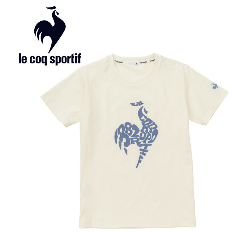  お買い得スペシャルプライス メール便送料無料 ルコック スポルティフ le coq sportif ヘランカ 半袖Tシャツ レディース QMWWJA01-WH