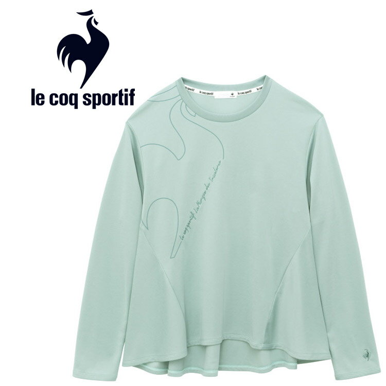 お買い得スペシャルプライス ルコックスポルティフ le coq sportif スポットレス 長袖Tシャツ レディース QMWWJB02-BL