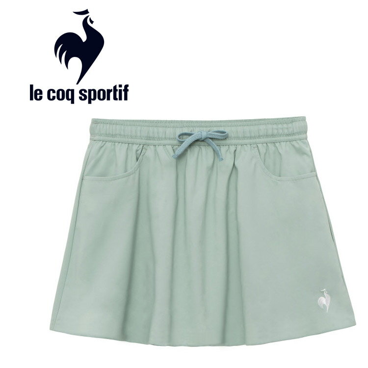 お買い得スペシャルプライス メール便送料無料 ルコック スポルティフ le coq sportif テニス リバーシブル2WAYグラフィックスコート レディース QTWWJE03-BL
