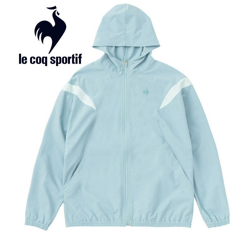 ルコック スポルティフ le coq sportif ソロテックスSUNSCREENクロスジャケット トレーニング 撥水 レディース QMWVJF21-BL