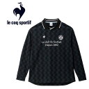 お買い得スペシャルプライス メール便送料無料 ルコック le coq sportif ジャガードゲームシャツ メンズ LT4FLT02M-BK00