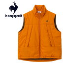 お買い得スペシャルプライス ルコックスポルティフ le coq sportif ヒートナビ ライト中わたベスト レディース LT4FVE70L-OR00