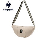 【GW期間限定店内ポイント最大20倍 5/7 9:59迄】 ルコック le coq sportif ボディバッグ QMAYJA60-BG