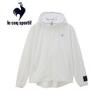 ルコック スポルティフ le coq sportif ヘランカサンスクリーン シャツパーカー ウィメンズ QMWXJC02-WH