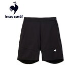 お買い得スペシャルプライス メール便送料無料 ルコックスポルティフ le coq sportif テニス ハイゲージニットハーフパンツ 半ズボン メンズ QTM...