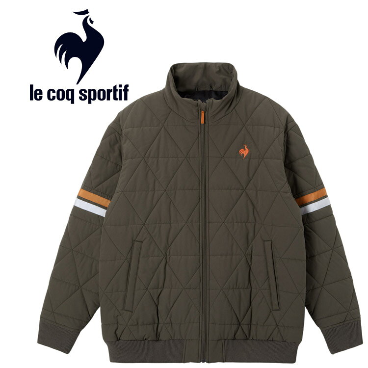 乐天商城 - お買い得スペシャルプライス ルコック le coq sportif ダイヤキルティングパディングジャケット LU5FJK70M-BW00 メンズ