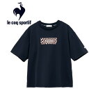 お買い得スペシャルプライス メール便送料無料 ルコック トレーニング 接触冷感ボックスTシャツ ウィメンズ レディース LT5SHT03L-NV00