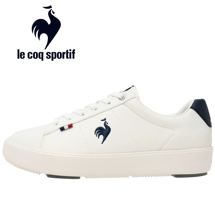 Le Coq - 【お買い物マラソン限定店内ポイント最大20倍(2026/5/23 20:00〜)】お買い得スペシャルプライス ルコック シューズ タウンユース LCS シェル バウンド LCS CHELLES BOUND 2 LU5SSN05LZ-WHNV