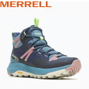 【期間限定ポイント最大20倍(2025/7/17 11:59迄)】 メレル SIREN 4 MID GTX W037288 レディースシューズ