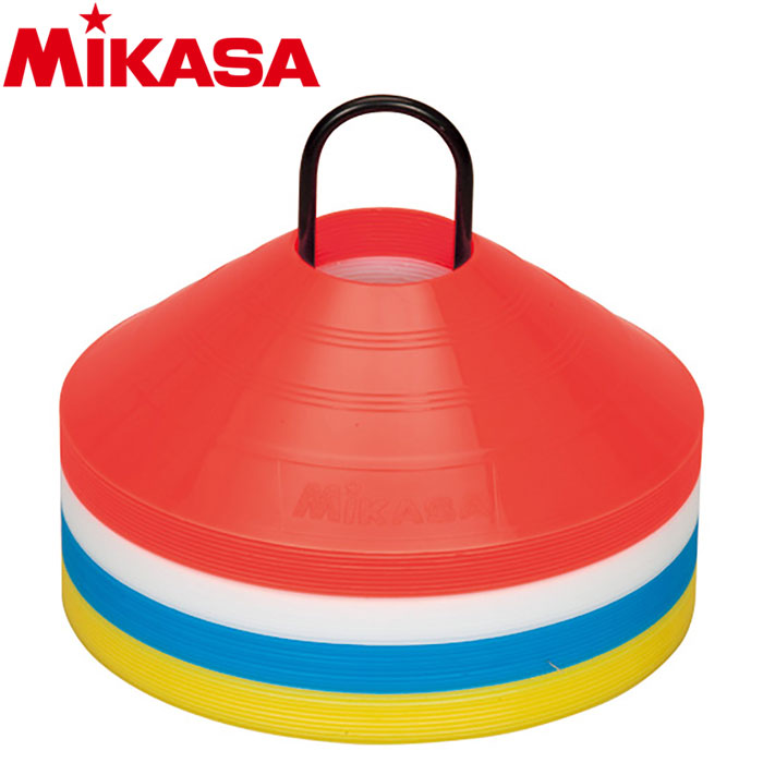 【ブラックフライデー限定店内ポイント最大20倍(11/27 1:59迄】 ミカサ サッカー マーカーコーン 40枚セット CO40-MINI 9091002