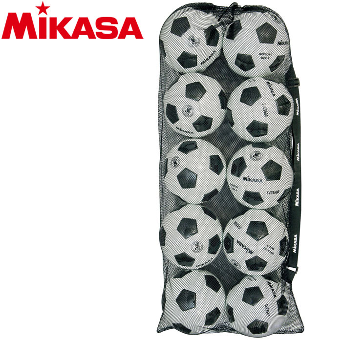 【ブラックフライデー限定店内ポイント最大20倍(11/27 1:59迄】 ミカサ バレーボール ボールバッグ メッシュ巾着型 大 MBB2