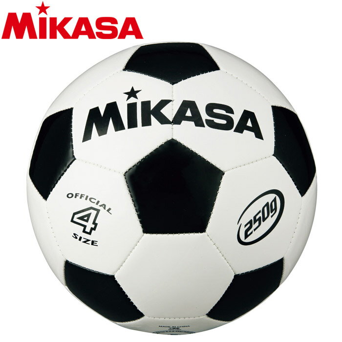 ミカサ ジュニアサッカーボール 4号軽量250g SVC403-WBK 2103050