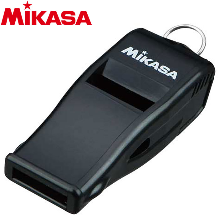【2点までメール便送料無料】ミカサ ホイッスル「コルクなし」タイプ BEAT10-BK 9090240