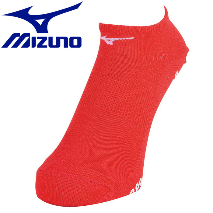 メール便送料無料 ミズノ MIZUNO ソックス 靴下 アンクル/滑り止め付 U2MX801062